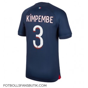 Paris Saint-Germain Presnel Kimpembe #3 Replika Hemmatröja 2023-24 Kortärmad